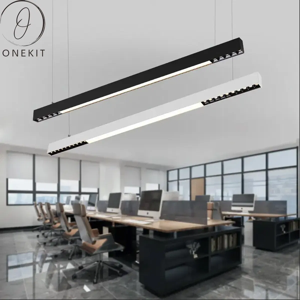 0.6m 1.2m 1.5m Indoor Motion Sensor Batten Lighting LED Linear Light for Building