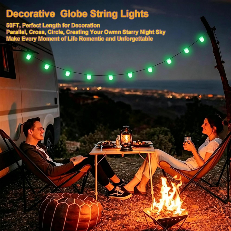 High Bright LED String Lights Weatherproof Green Wire Fairy String Lights Indoor Outdoor Garden Patio Christmas Decorative Light