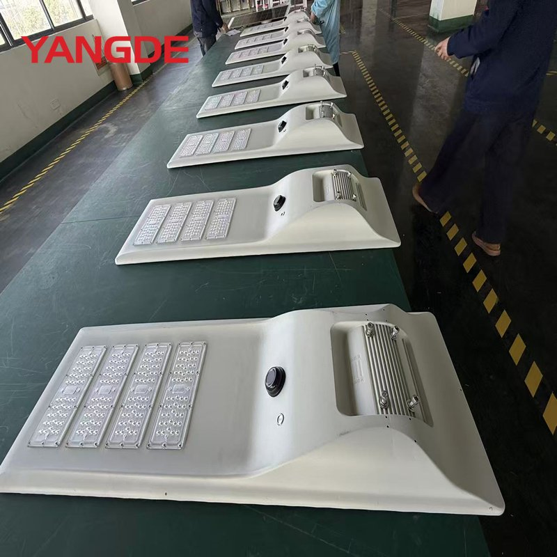 Manufacturer of Outdoor Garden Wall Solar Panel Powered Motion Sensor Street Rechargeable Remote Control Security 6m 40W LED Lamp Solar Power Light