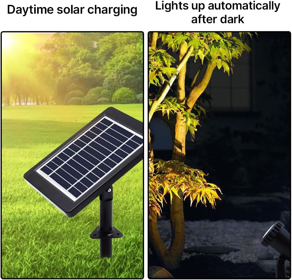 RGB Solar Pond Lights 5 LED Heads Waterproof Submersible for Garden Fountain Pool Decoration