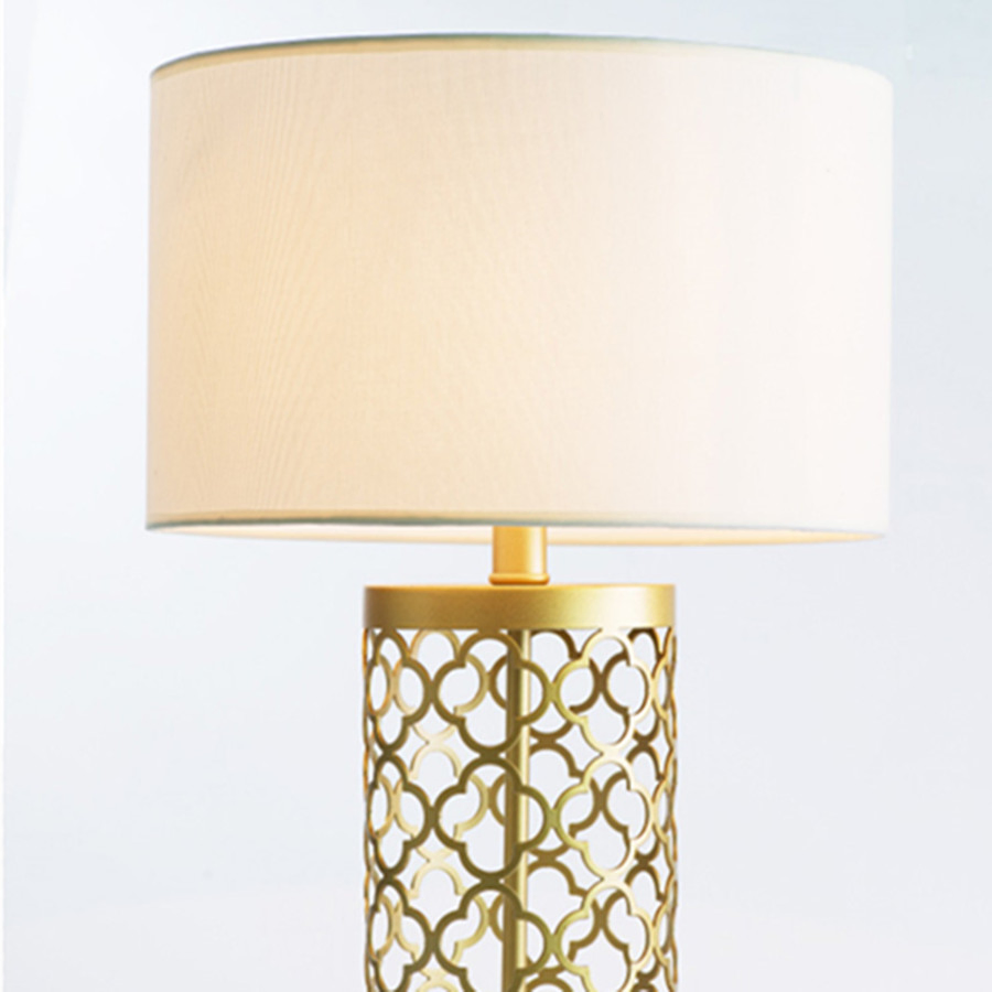 Simple Warm Golden Table Lamps Retro Creative American Table Light (WH-MTB-71)