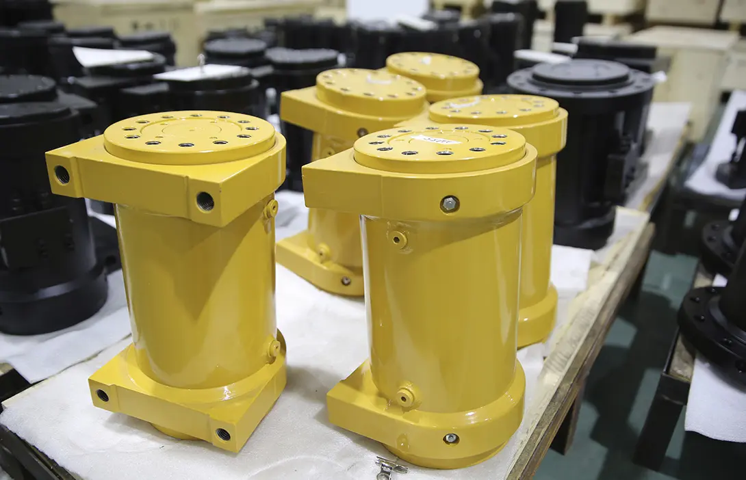 Hydraulic rotary actuator applied in construction excavator machinery