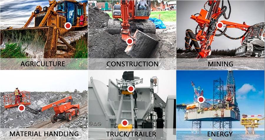 hydraulic rotary actuators applications