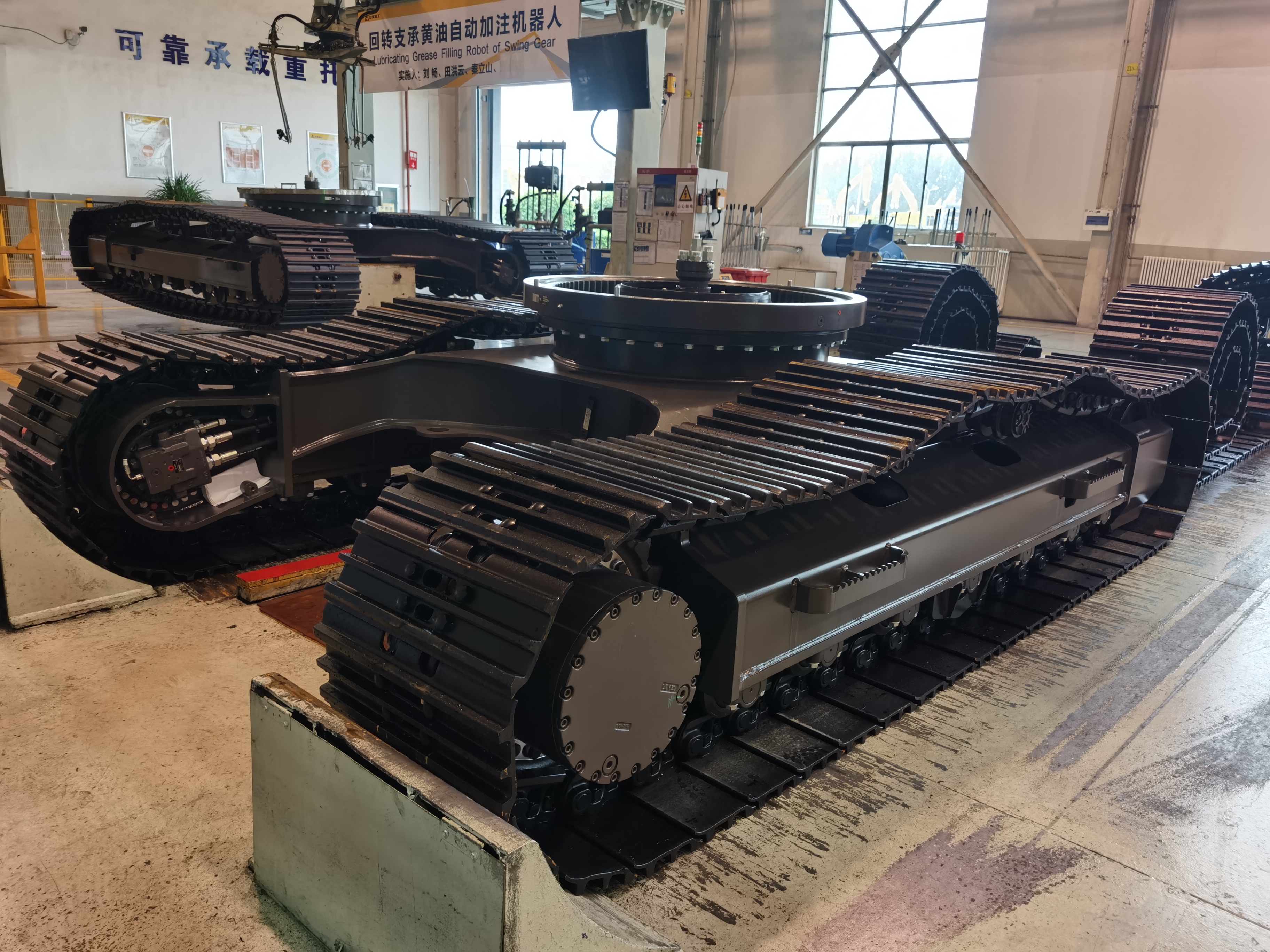 China Steel tracked Undercarriages Supplier, Factory