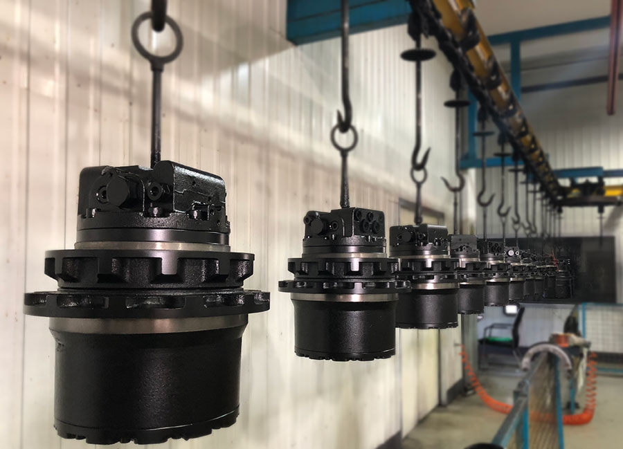 Weitai Hydraulic factory and manufacturing facility in Qingdao China