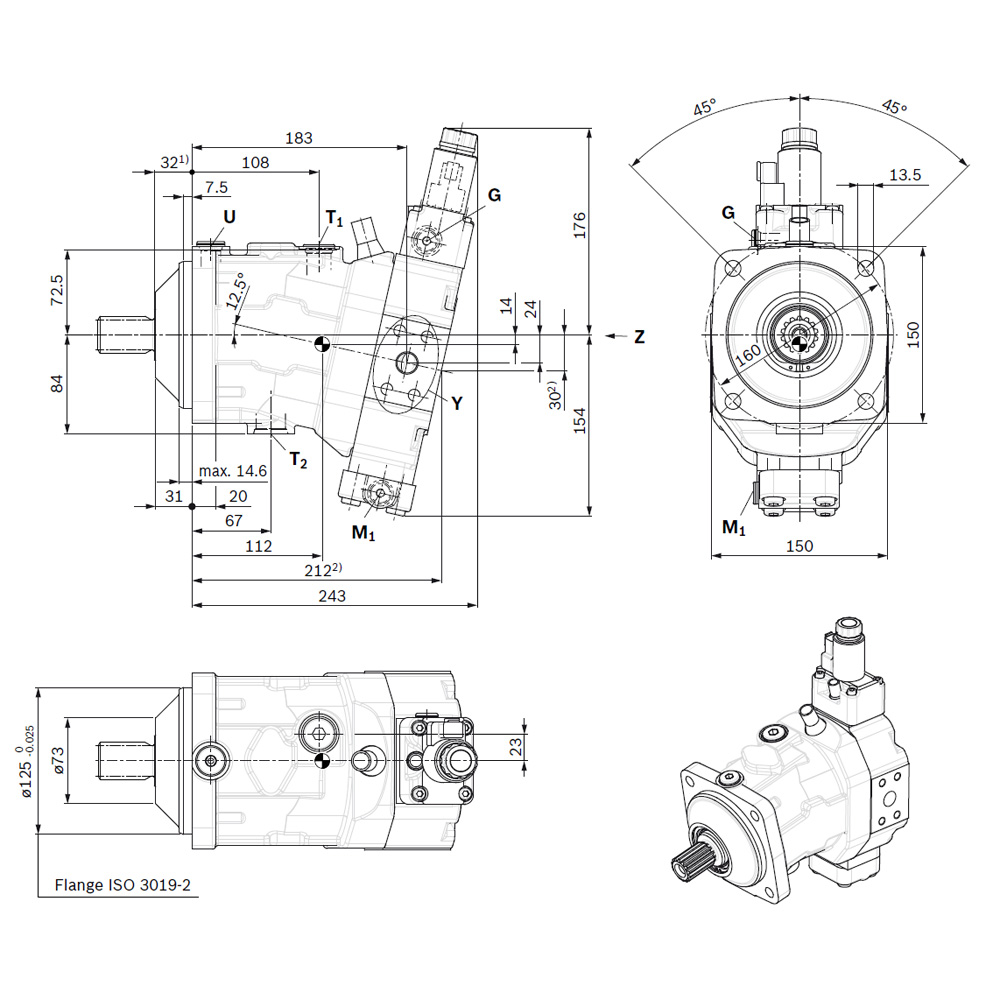 A6VM55 drawing