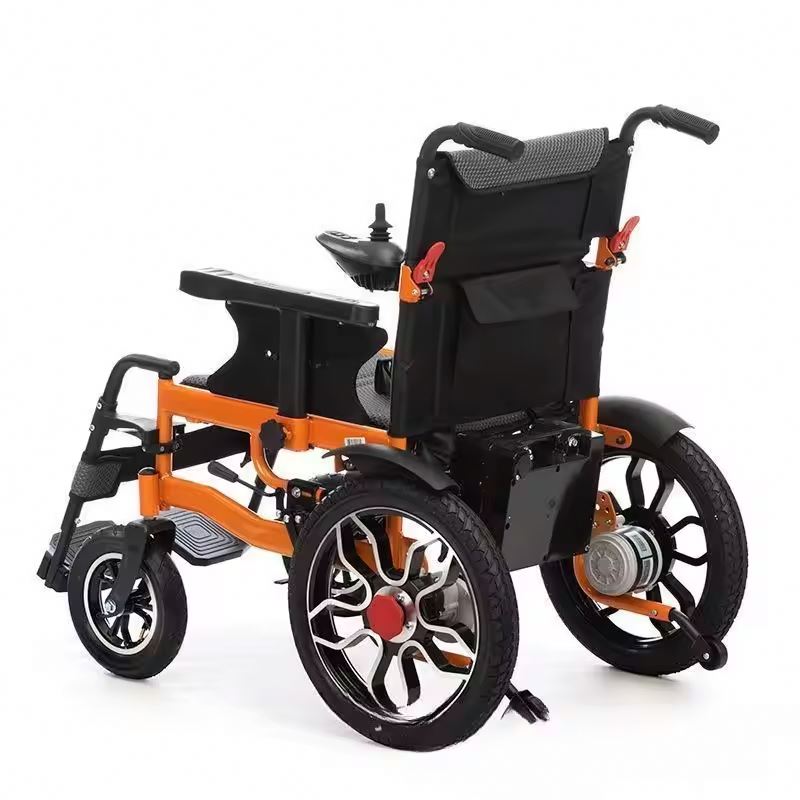 Handicapped Folding Motorized Automatic Power Electric Wheelchair For Disabled Silla De Ruedas Electrica Wheel Chair