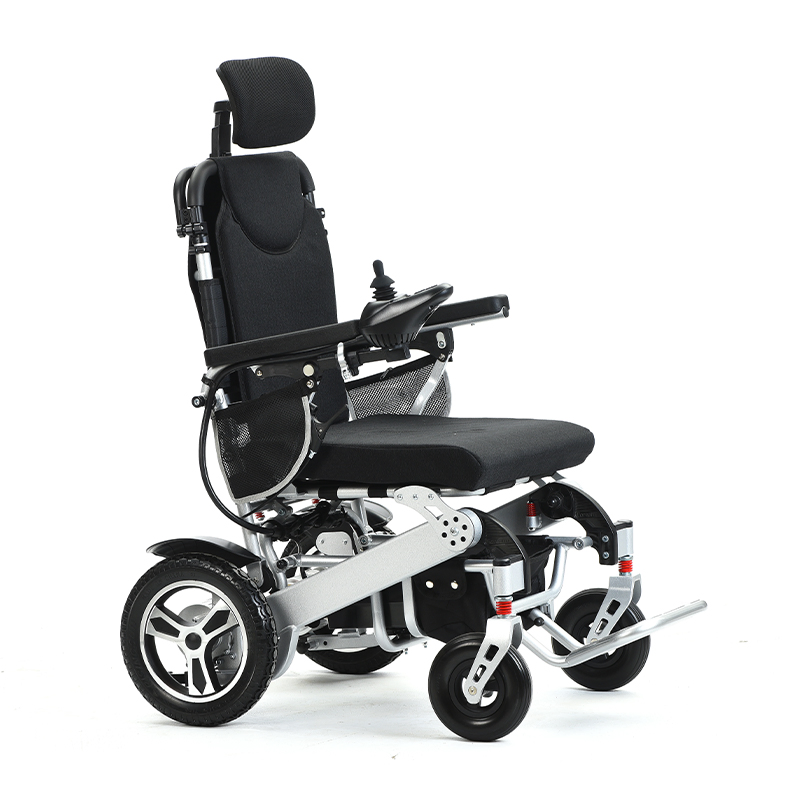 New Smart Control Portable Travel Aluminium Alloy Lightweight Power Electric Wheelchair for Disabled