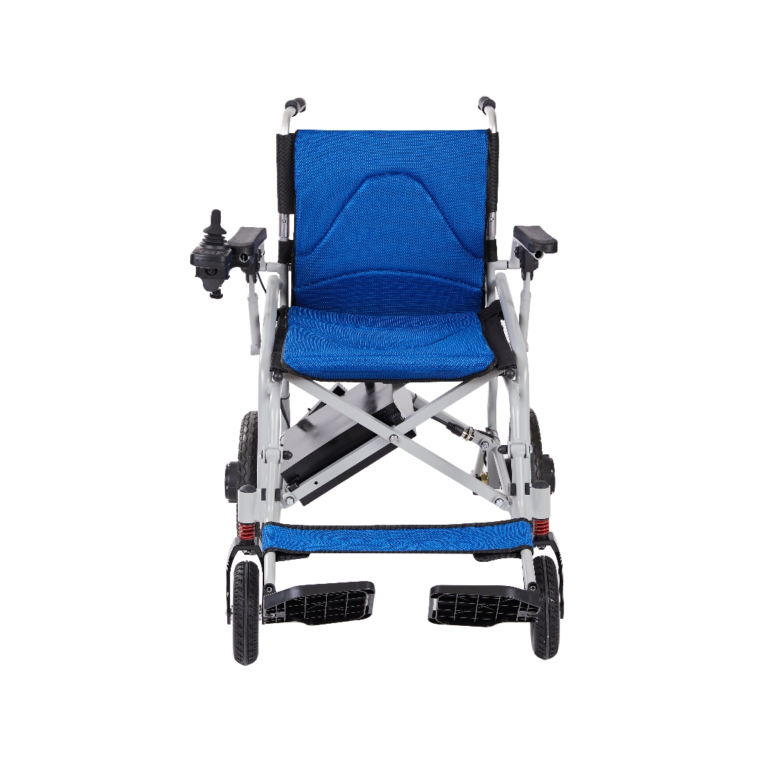 Wholesale Price 120kg Load Capacity Front Wheel Suspension Electric Wheelchair for Elderly
