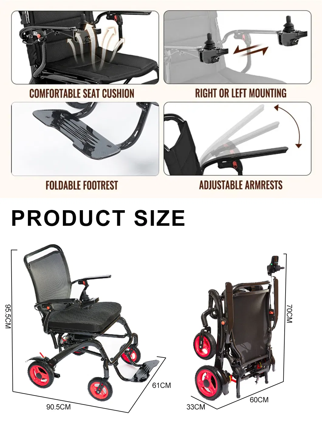 Power Wheelchair for Airplane Travel