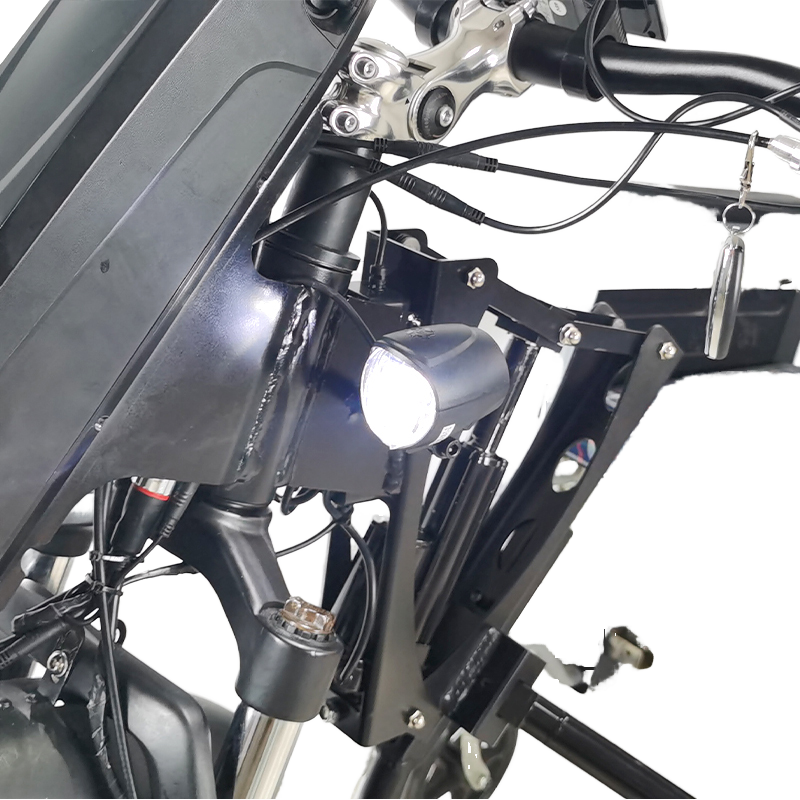 HOSH FB-3 36v 350w Handicapped Wheelchair High Strength Aluminum Integrated Battery Manual Lightweight Hub Motor Mid Install LCD