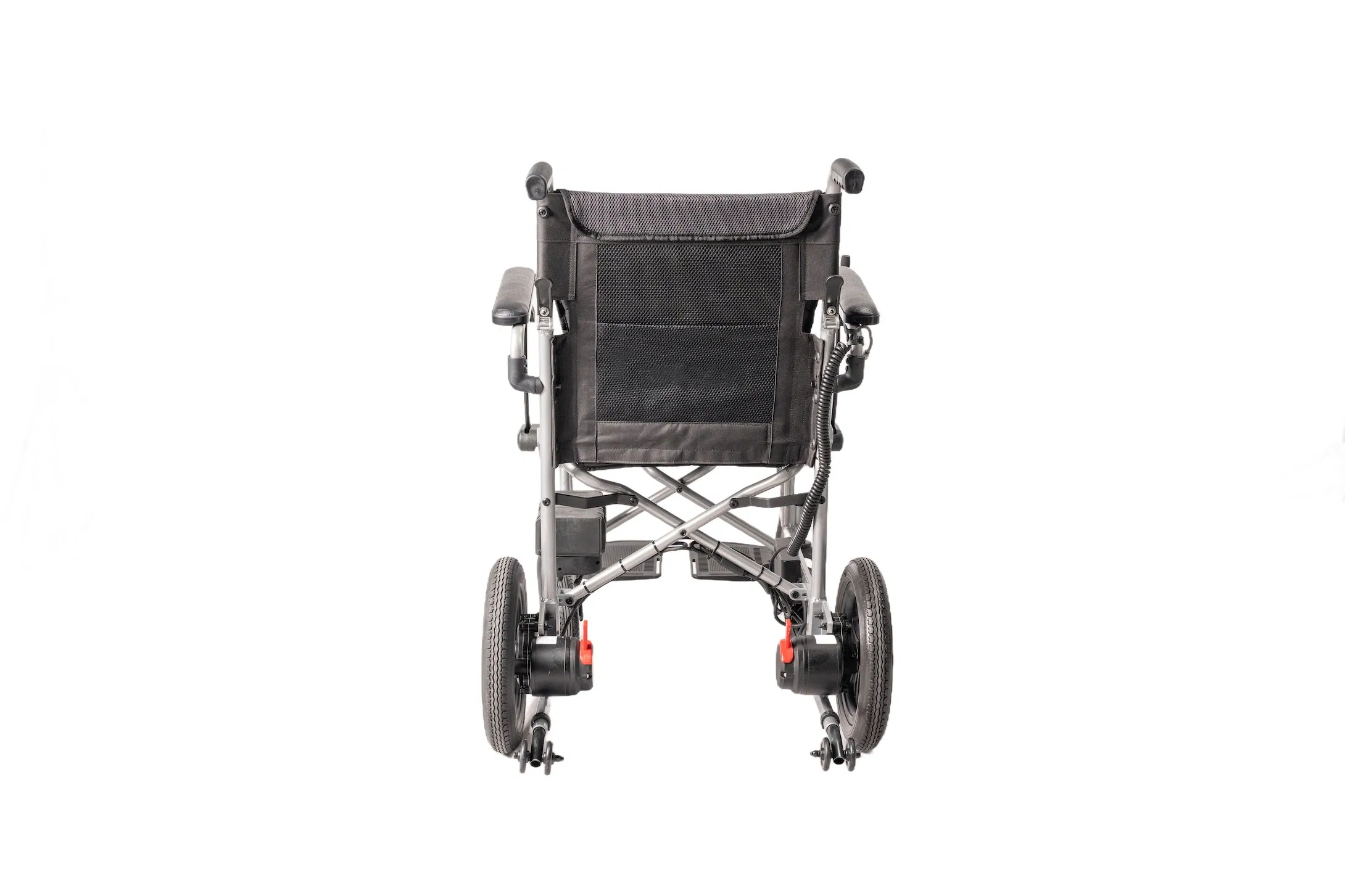 Foldable Electric Wheelchair Travel Size User-Friendly Wheelchairs for Adults Lightweight Folding Power Wheel Chair