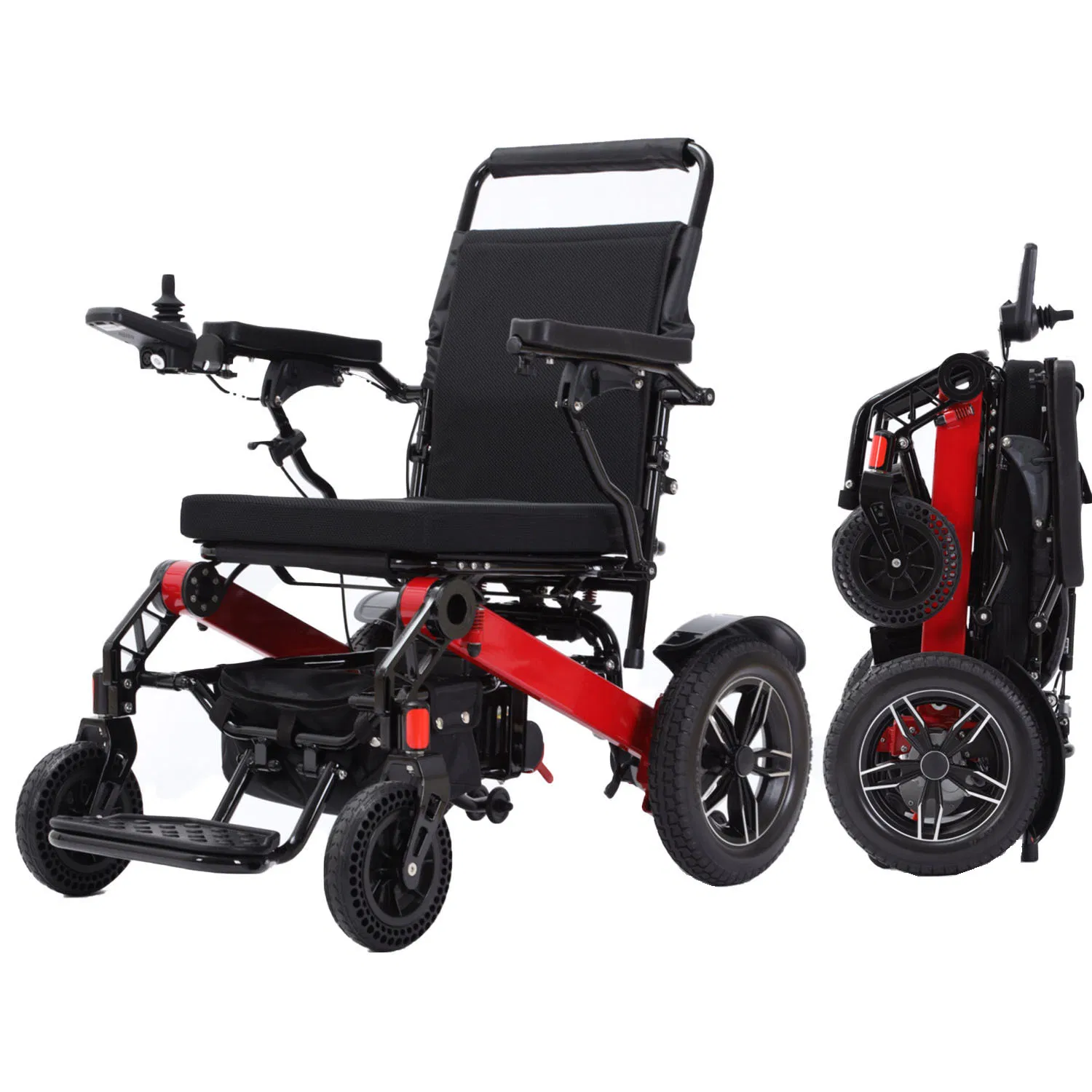 Best Selling Products 2022 Travel Handicap Lightweight Incline Collapsible Power Electric Wheelchair