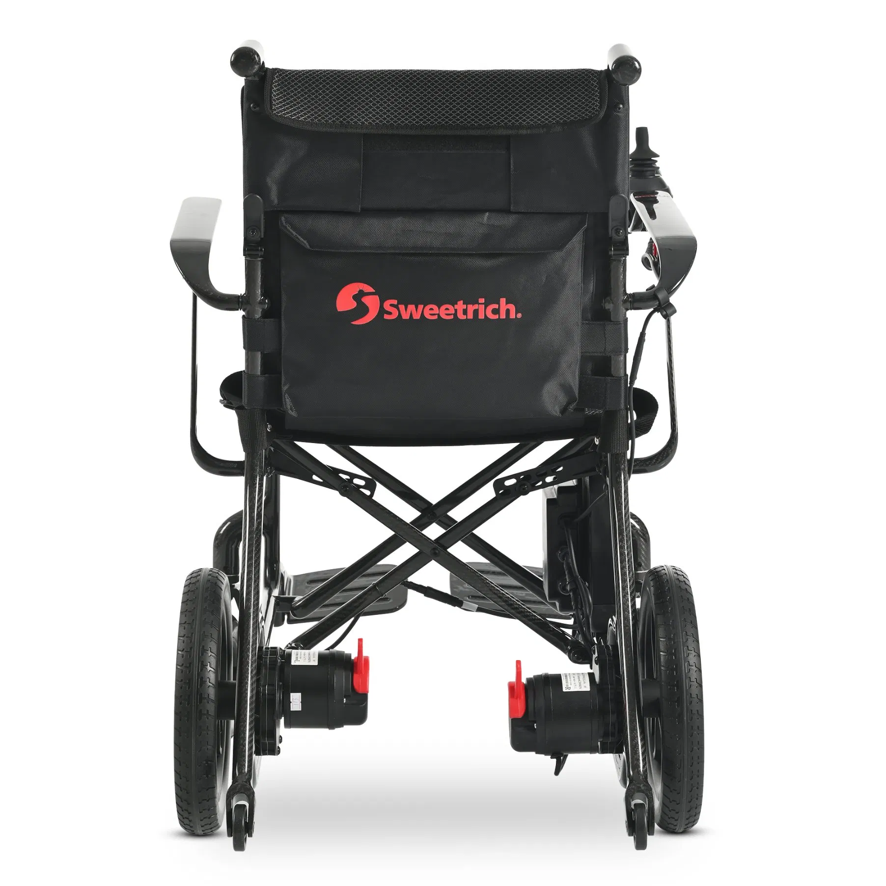 2024 Hot Sales Luxury Travel Power Foldable Lightweight Lithium Battery Carbon Wheelchair