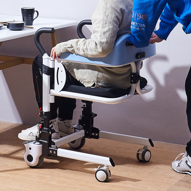 Multi-Function Electric Power Lift Chair with Convenient Spreadable Arms Wheelchair Rehabilitation Therapy Supplies Shift Toilet