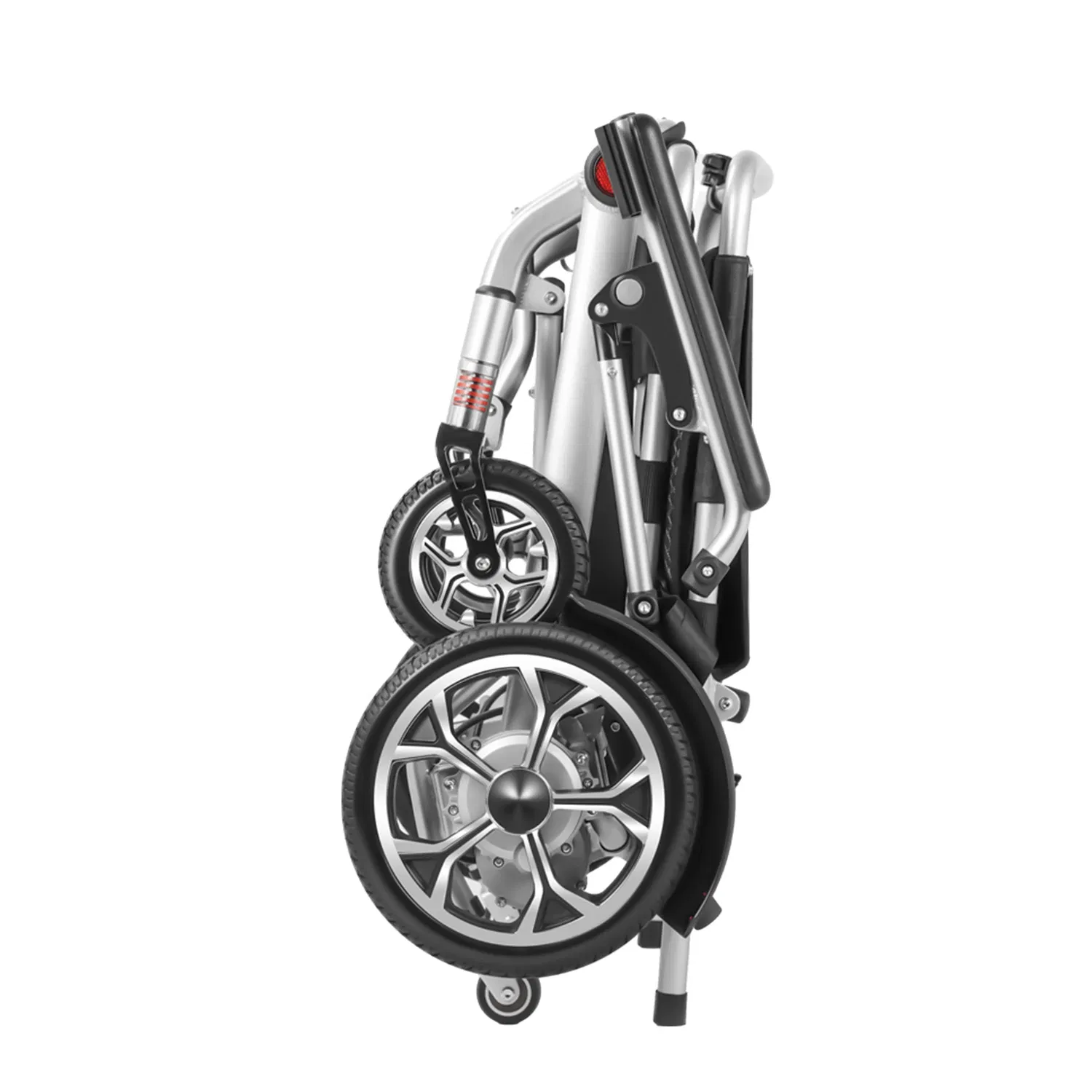 All Terrain Portable Travel Aluminum Lightweight Power Electric Wheelchair for Disabled People
