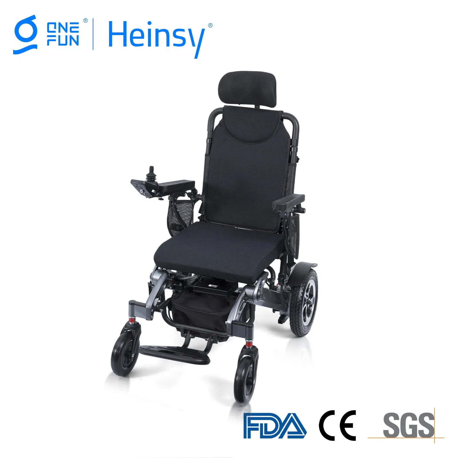Yl-9005 Airport Approved Electric Wheelchair Lightweight Easy Folding Power Chair Portable Adult Reclining Wheel Chair for Travel