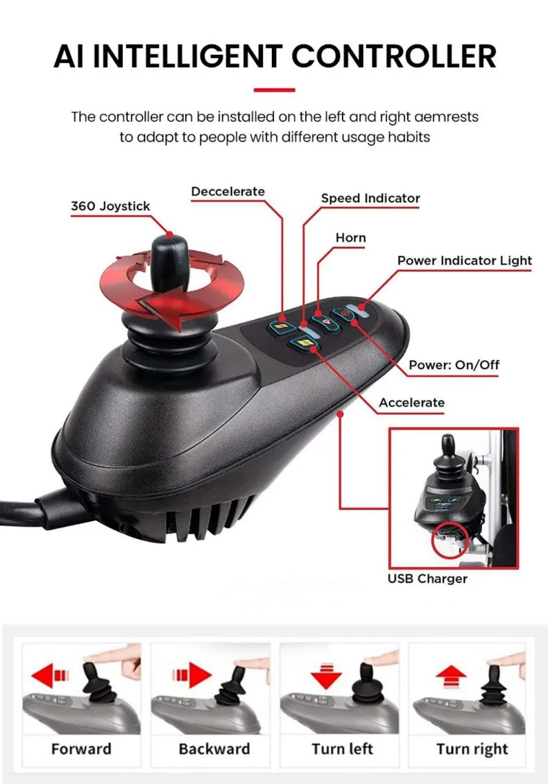Electric Wheelchair View 6