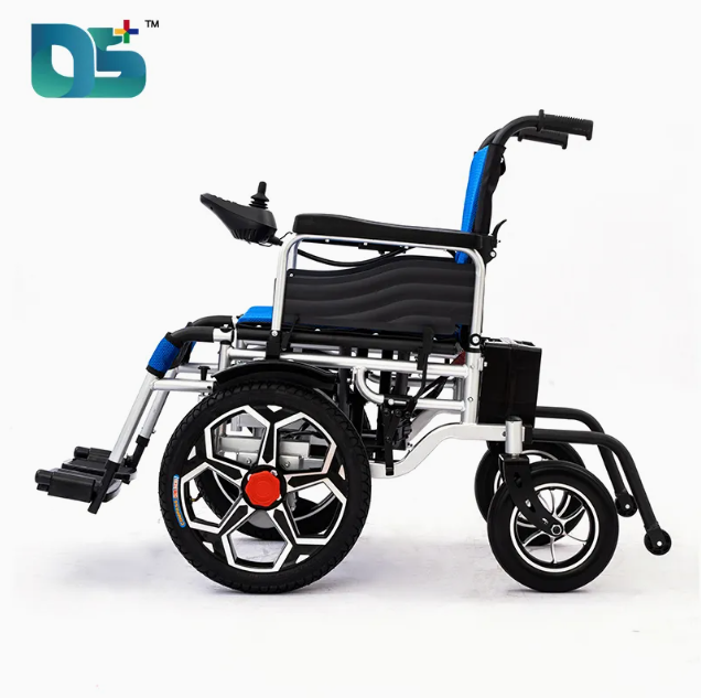 Fashion Outdoor Old Discounted Motor Portable Folding Electric Motorized Power Lightweight Wheelchair For Medical Handicapped