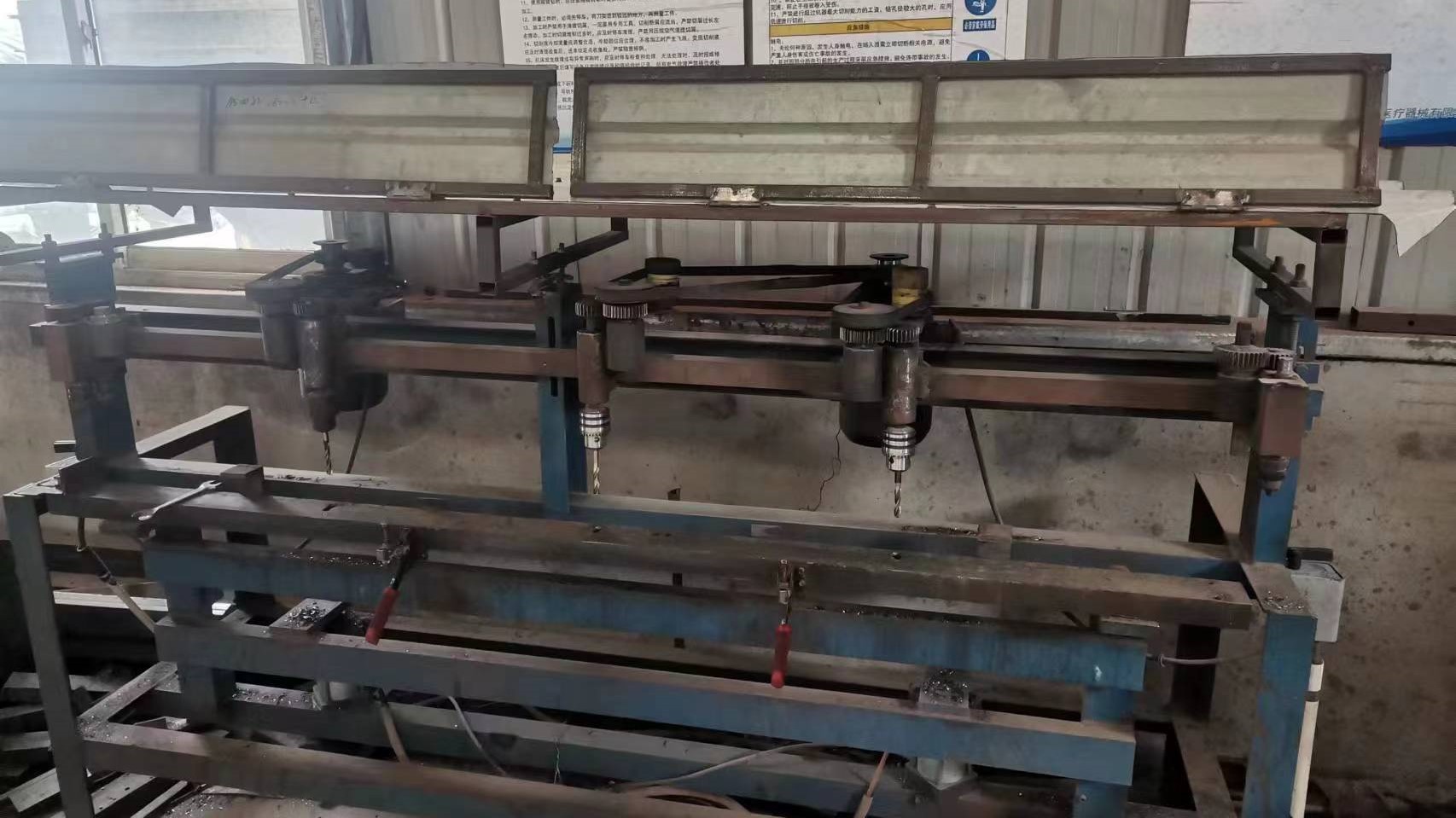 Welcare precision drilling machine for wheelchair component hole processing