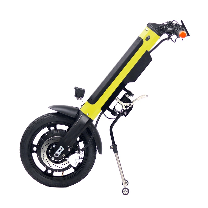 48V 800W Electric Wheelchair Handcycle One Wheel Hand Bike Handcycle Electric Wheelchair Tractor Wheelchair Front Drive