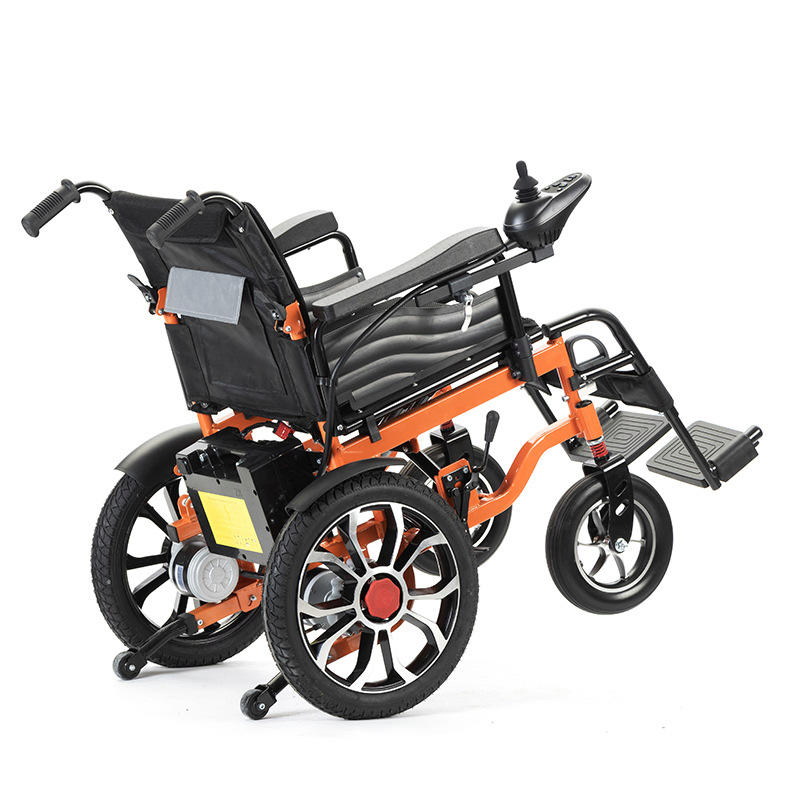 Adult Disabled Handicapped Travel Portable Lightweight Foldable Power Motorized Electric Wheel Chair