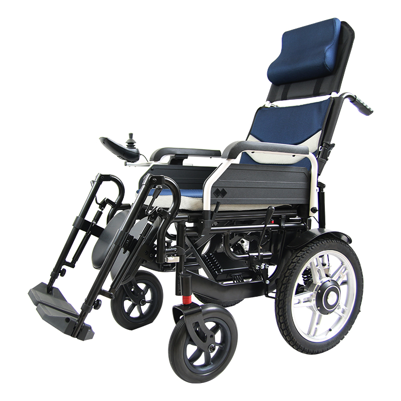 Handicapped Reclining Electric Back Sinway Heavy Duty Aluminium Recliner Wheelchair Tilt 150kg Capacity Lithium Battery