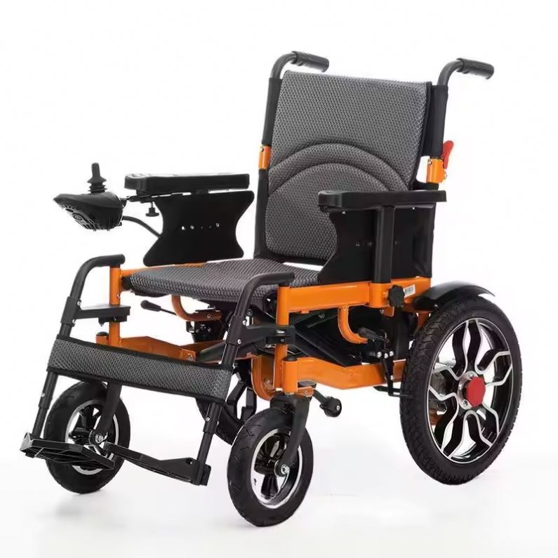 Handicapped Folding Motorized Automatic Power Electric Wheelchair For Disabled Silla De Ruedas Electrica Wheel Chair