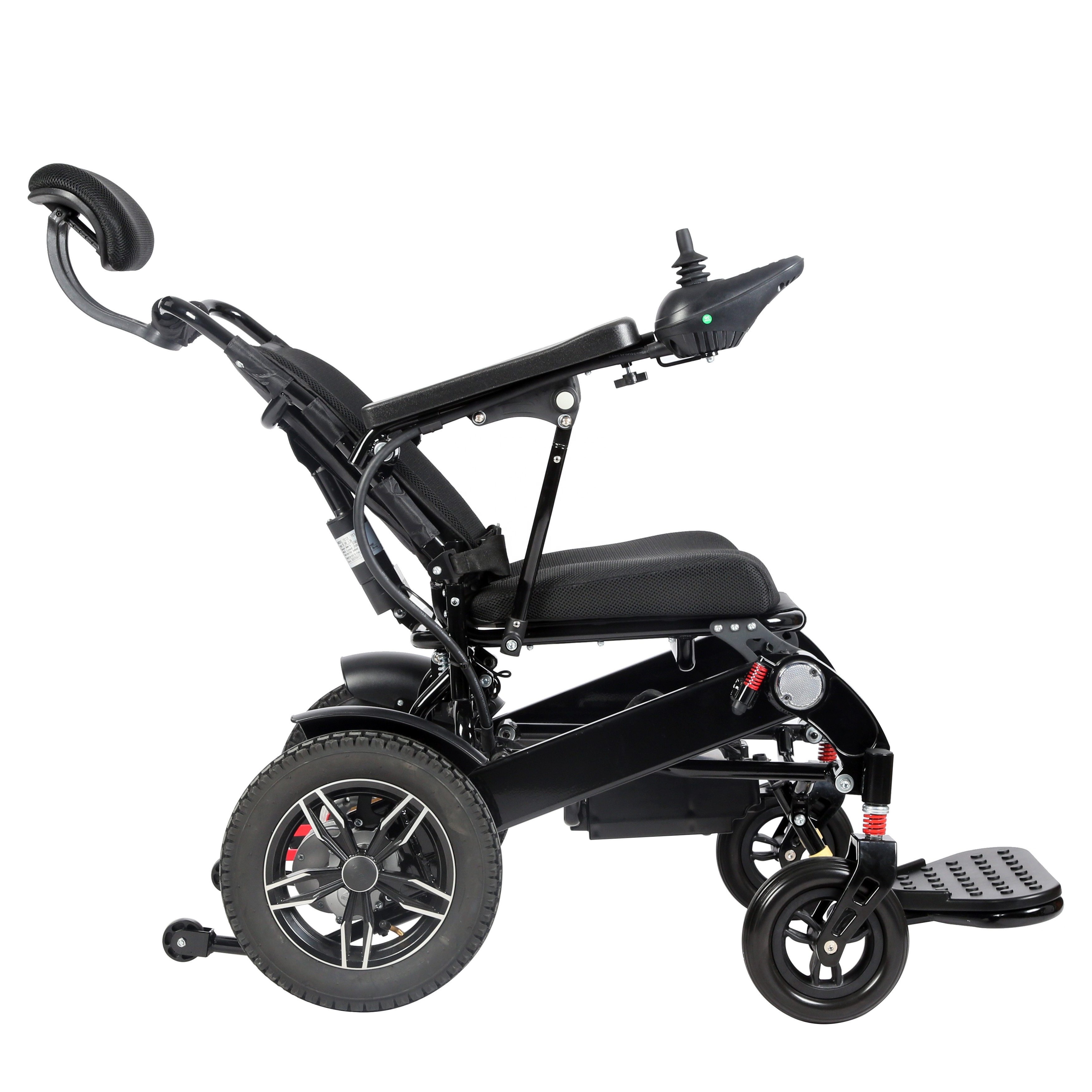 Topmedi Silla De Ruedas Electrica Reclining Wheelchair Tilt and Recline Wheelchair
