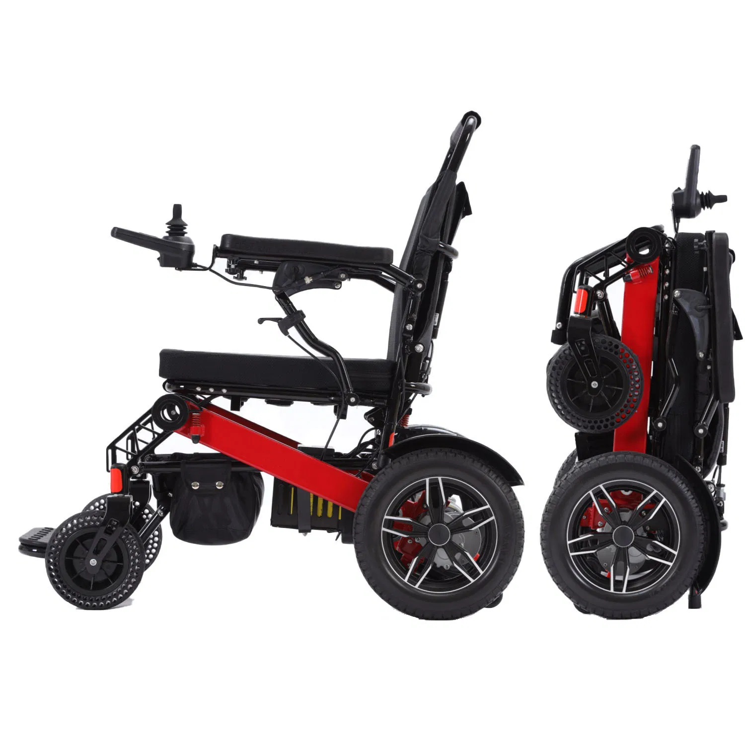 Best Selling Products 2022 Travel Handicap Lightweight Incline Collapsible Power Electric Wheelchair