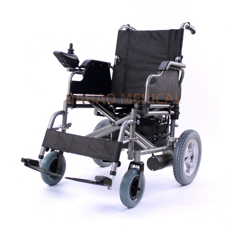 Folding Lightweight Disabled Electric Drive Wheel Chair Portable Transit Power Wheelchair with Assist Motor Control Battery