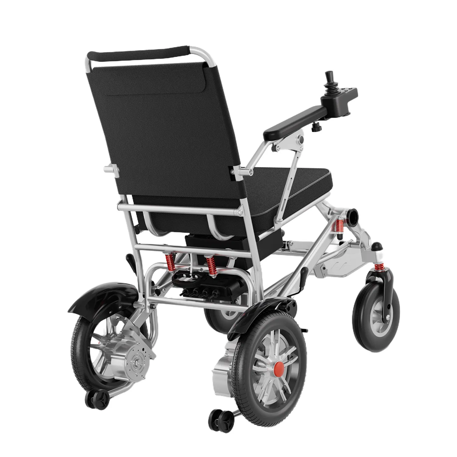 All Terrain Portable Travel Aluminum Lightweight Power Electric Wheelchair for Disabled People