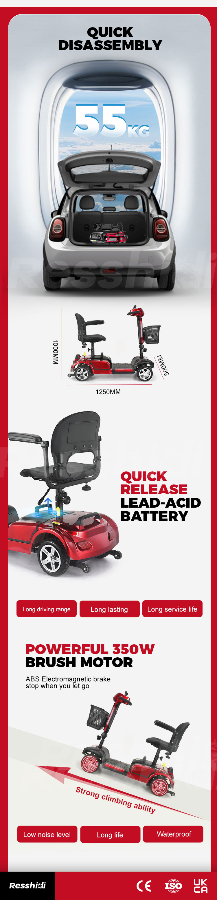 Mobility Scooter Detail 2