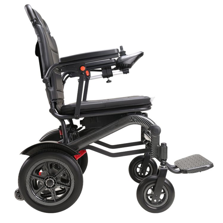 China Wholesale Power Fold Lightweight Travel Wheelchair All Terrain Wheelchair