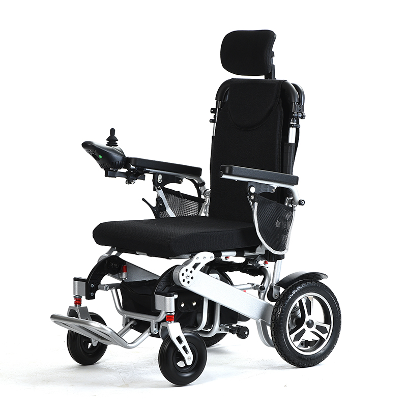 New Smart Control Portable Travel Aluminium Alloy Lightweight Power Electric Wheelchair for Disabled