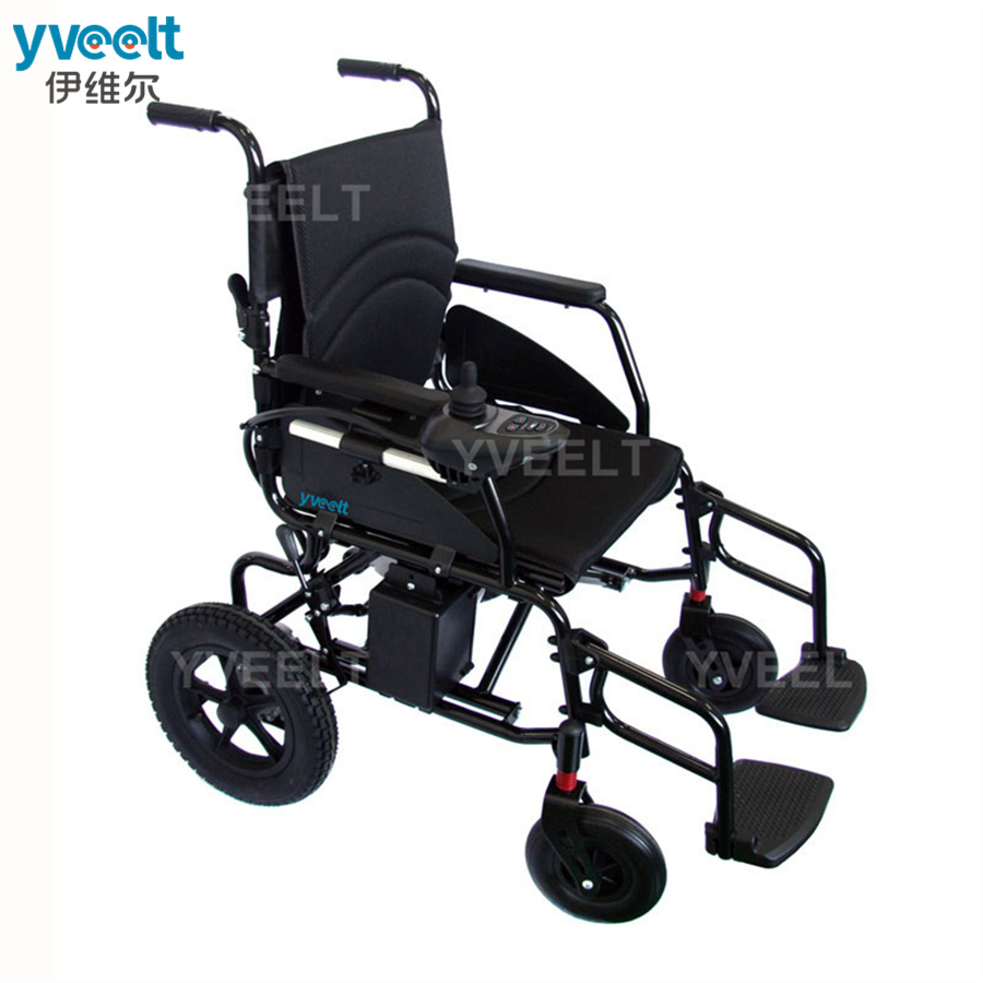 Lightweight Power Motorized Travel All Terrain Convenient Comfortable Electric Wheelchair for Elderly