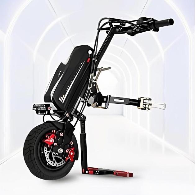 100km Lithium Battery Powered Electric Wheelchair Foldable Lightweight Class II with 1 Year Warranty for Disabled and Sport Use