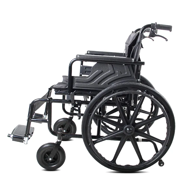 Heavy Duty Extra Wide Wheelchair Adjustable Padded Seat High Capacity Bariatric Home Care Hospital Rehabilitation