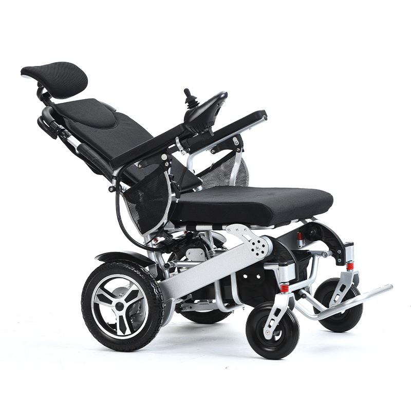 New Smart Control Portable Travel Aluminium Alloy Lightweight Power Electric Wheelchair for Disabled