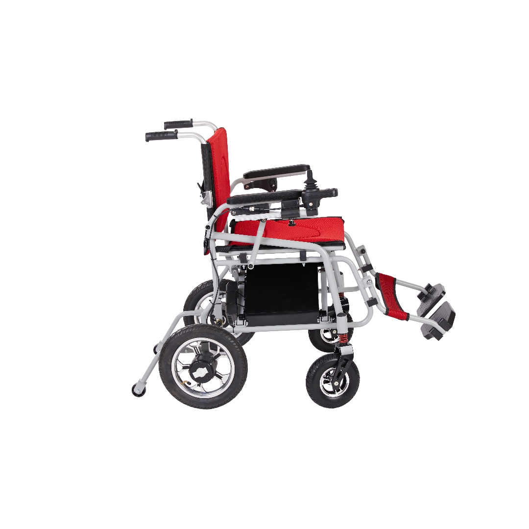Wholesale Price 120kg Load Capacity Front Wheel Suspension Electric Wheelchair for Elderly