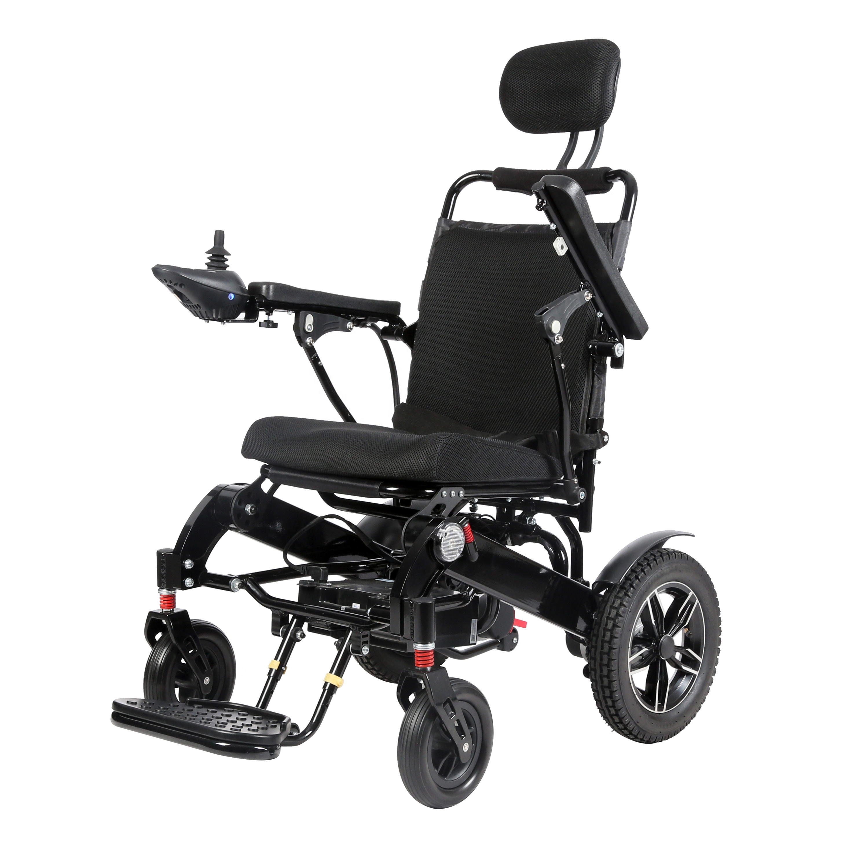 Topmedi Silla De Ruedas Electrica Reclining Wheelchair Tilt and Recline Wheelchair