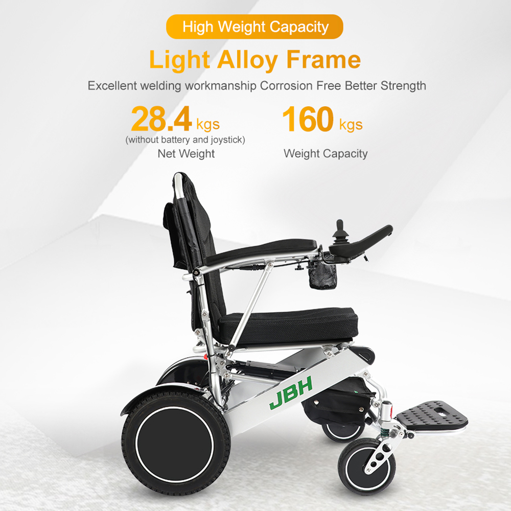 JBH D26 Health Care Supplies Motorized Electric Power Wheelchair for Disabled