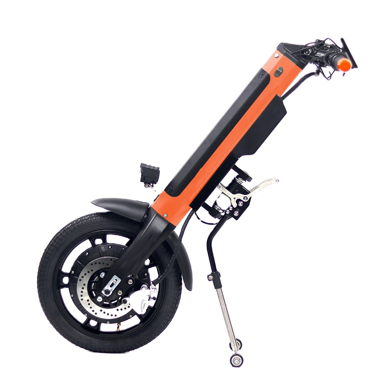 48V 800W Electric Wheelchair Handcycle One Wheel Hand Bike Handcycle Electric Wheelchair Tractor Wheelchair Front Drive