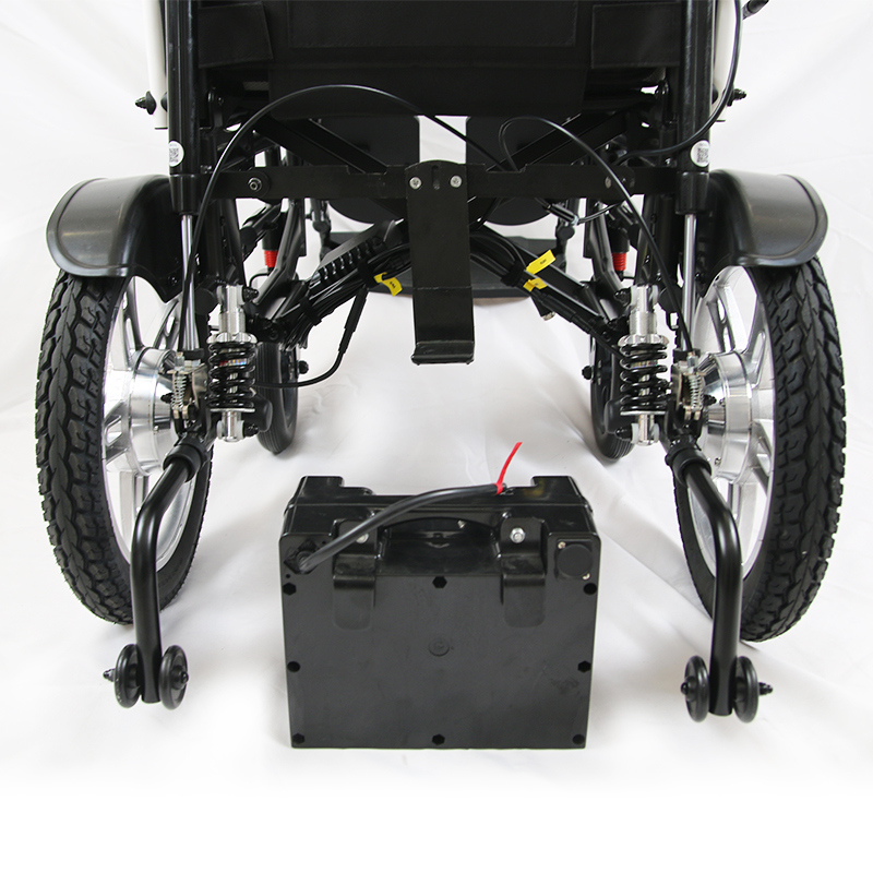 Handicapped Reclining Electric Back Sinway Heavy Duty Aluminium Recliner Wheelchair Tilt 150kg Capacity Lithium Battery
