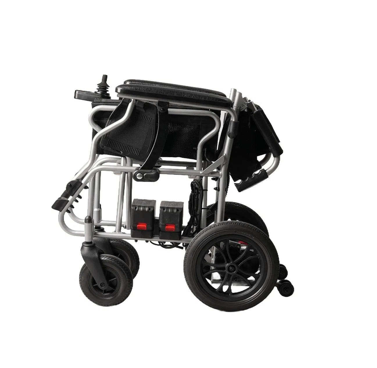 Foldable Electric Wheelchair Travel Size User-Friendly Wheelchairs for Adults Lightweight Folding Power Wheel Chair