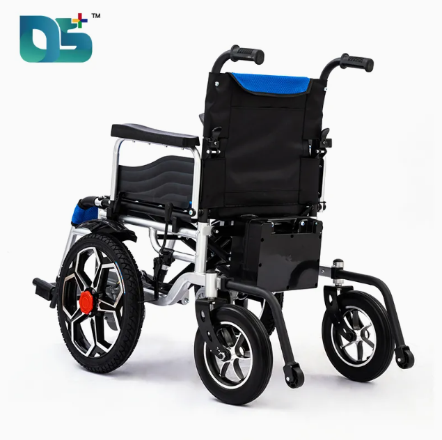 Fashion Outdoor Old Discounted Motor Portable Folding Electric Motorized Power Lightweight Wheelchair For Medical Handicapped