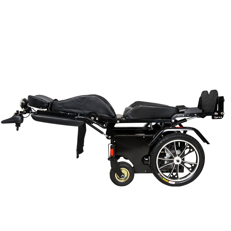 Electric Lift up Seat Reclining Standing Wheelchair