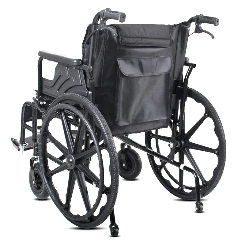 Heavy Duty Extra Wide Wheelchair Adjustable Padded Seat High Capacity Bariatric Home Care Hospital Rehabilitation