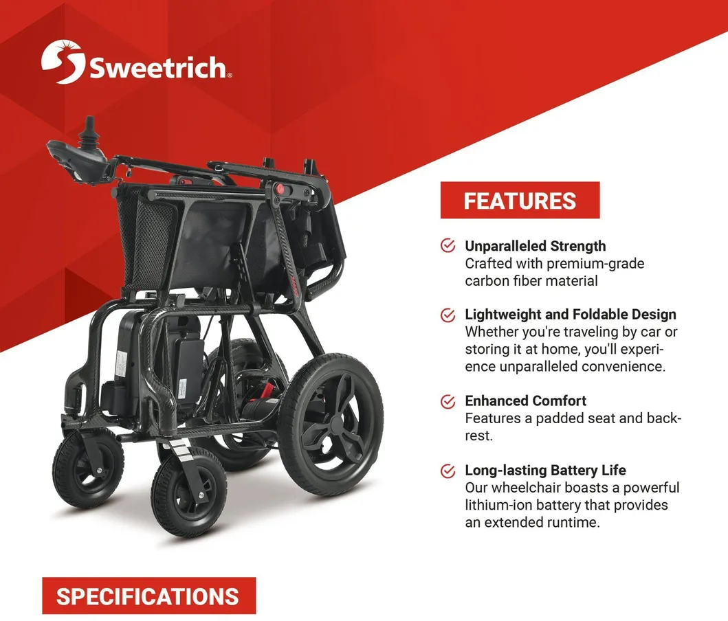 Luxury Travel Power Wheelchair