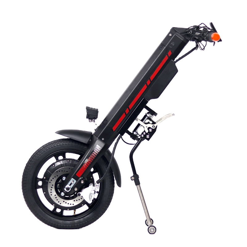 48V 800W Electric Wheelchair Handcycle One Wheel Hand Bike Handcycle Electric Wheelchair Tractor Wheelchair Front Drive